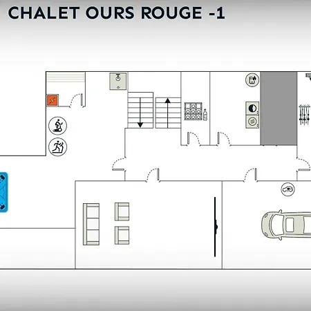 Ours Rouge - Ovo Network Le Grand-Bornand